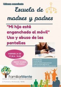 Escuela de Padres: Uso y abuso de las pantallas