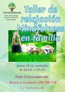 Taller de mindfulness en familia