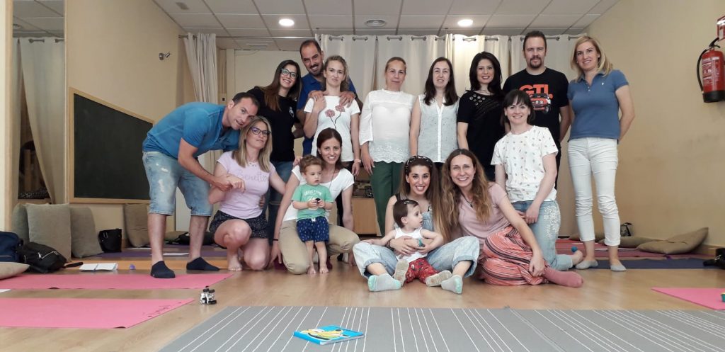 Madres y padres del taller de Mindful Parenting