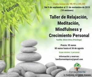Taller de Mindfulness en Granada 2019